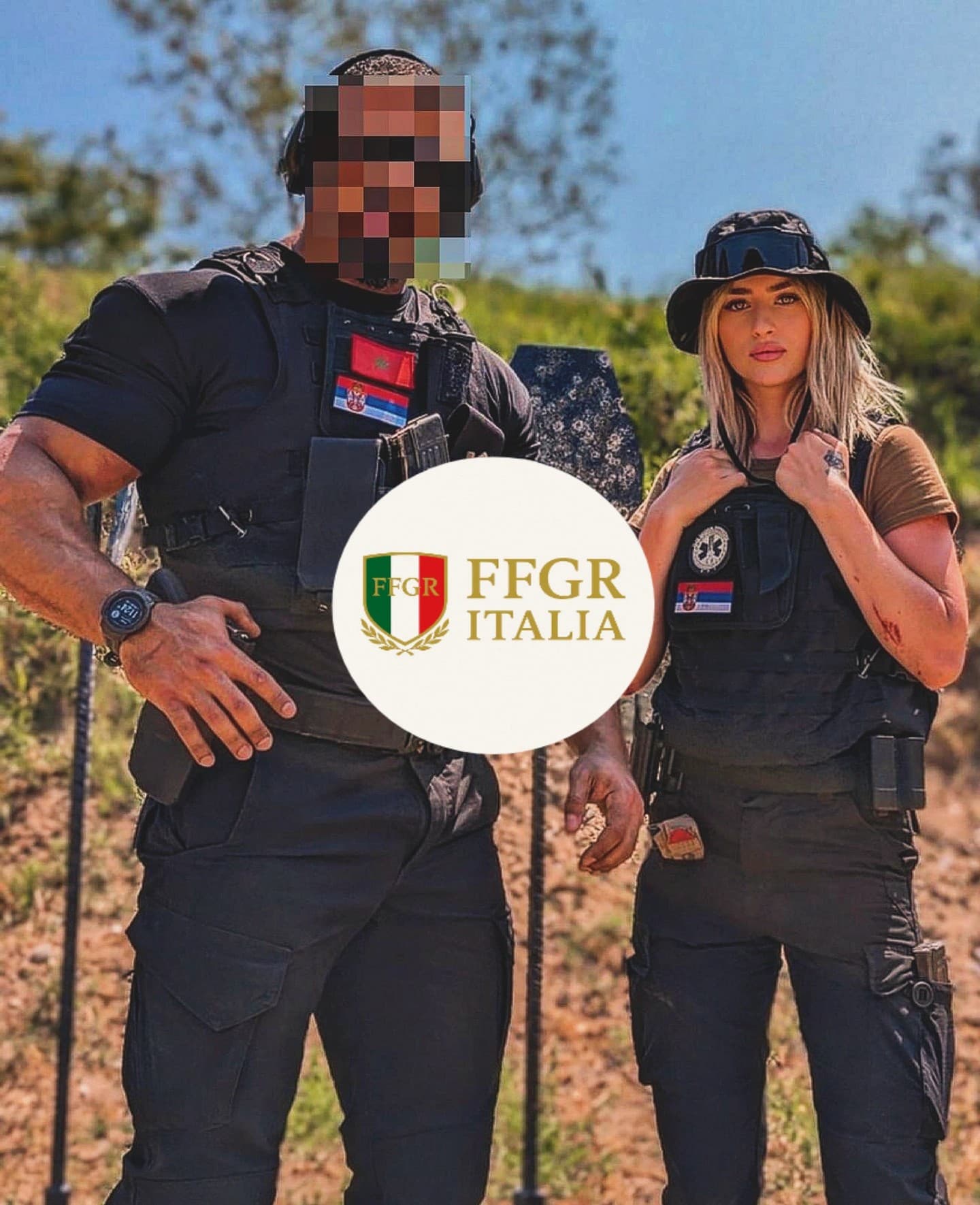 FFGR tactical protection team Italy